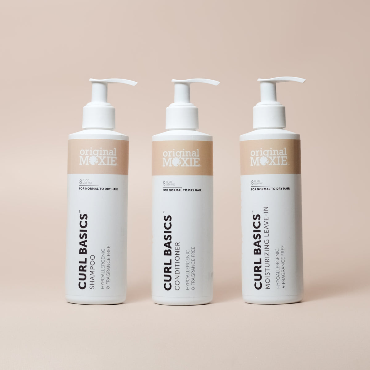 MOTONIMO Hair Care Solution 01 02 セット Hypoallergenic Hair Care Kit | Curl Basics™ Kit – Original Moxie