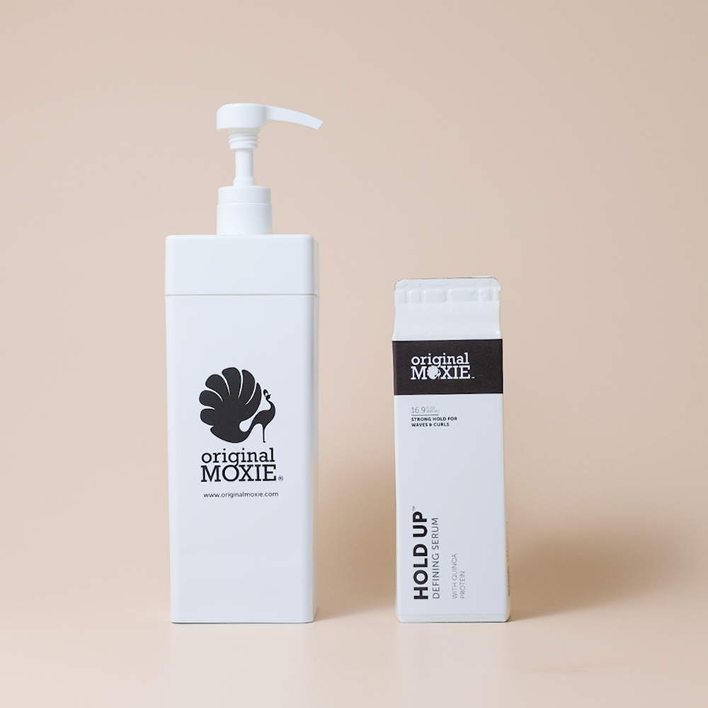 Curly Hair Gel | Hold Up™ Defining Serum | Original Moxie®